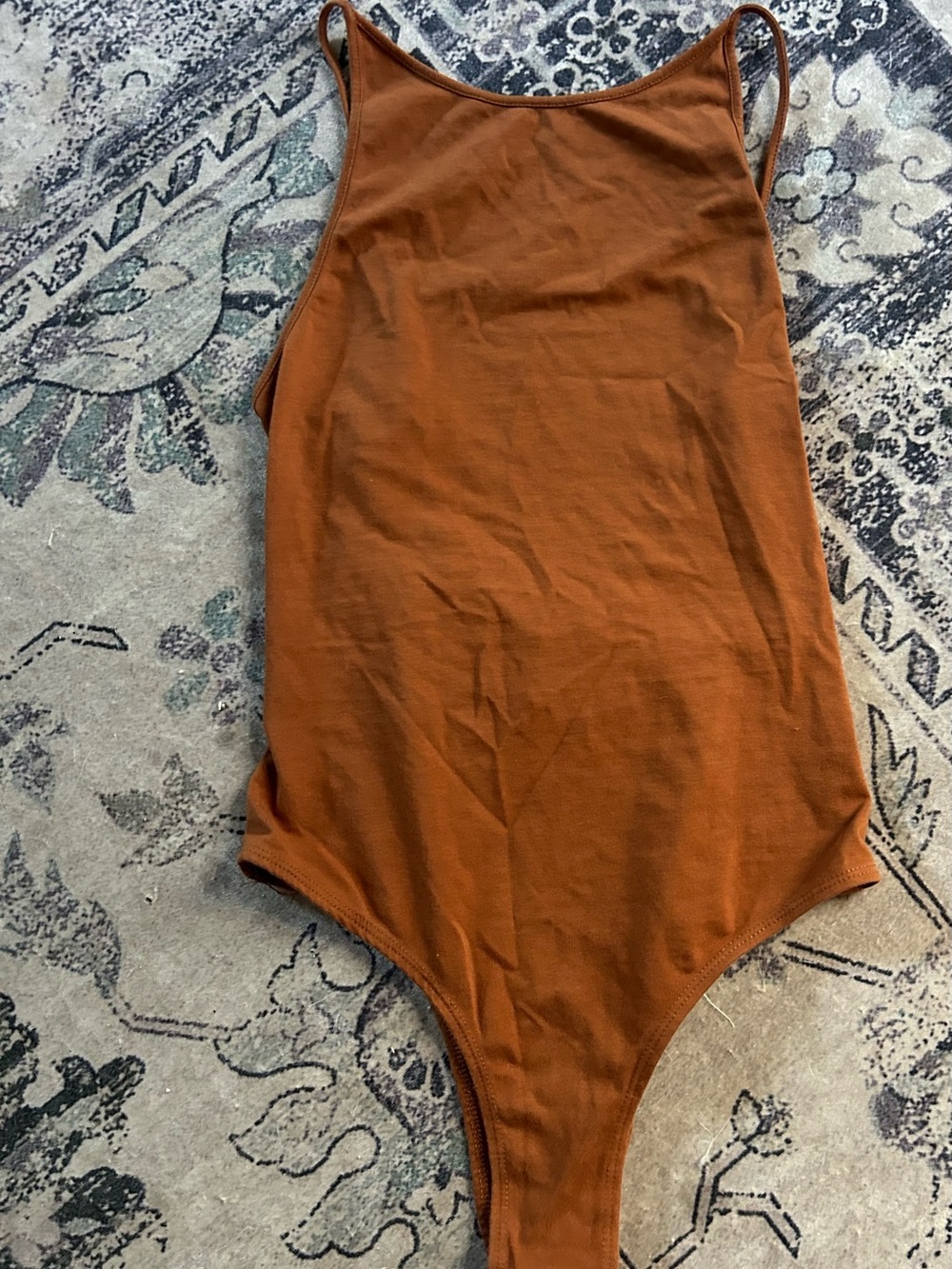Boho Brown bodysuit